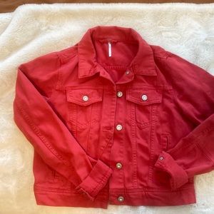Free People Rumors denim jacket Size S